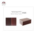 سررسید وزیری مدل GE46 با جلد ترمو طرح ترنج در چهار مدل