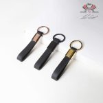 جاکلیدی چرمی مینیمال با اتصال فلزی – کد HKey-925