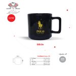 ماگ سرامیکی Full Black با چاپ لوگو Polo Ralph Lauren